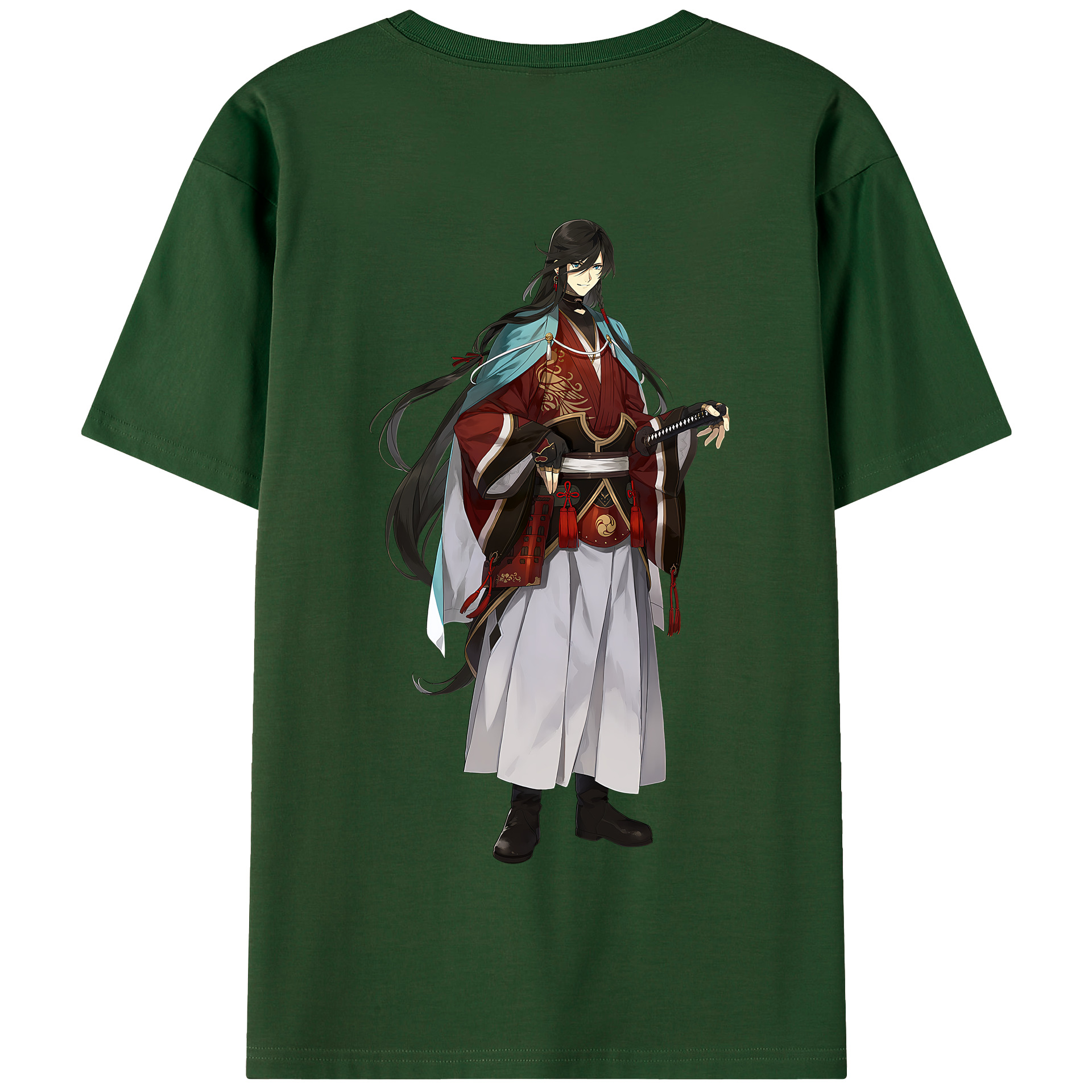 （画像用） 刀剣乱舞 Touken Ranbu 綿100％半袖Tシャツ（背面プリント）